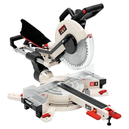Jet Sliding Dual Bevel Compound Miter Saw, 1 JMS-12X